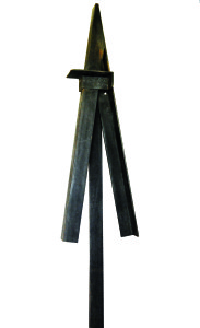 Hiérophante Dom - Sculpture en fer forgé, 1987 - Pierre Hémery